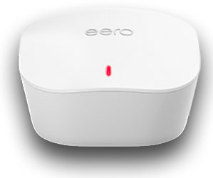 red light of the Eero router